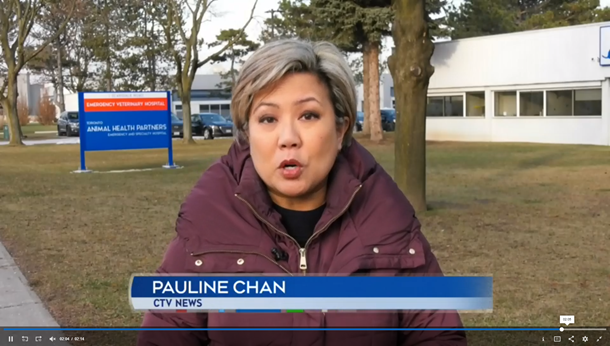 CTV News Features Animal Health Partners in Health Segment