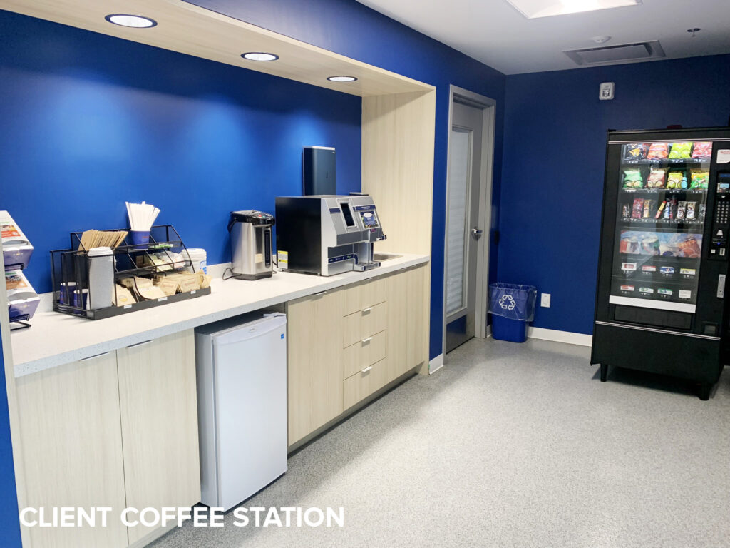 Client Coffee Bar - Lakeshore Animal Health Partner, Mississauga, Ontario